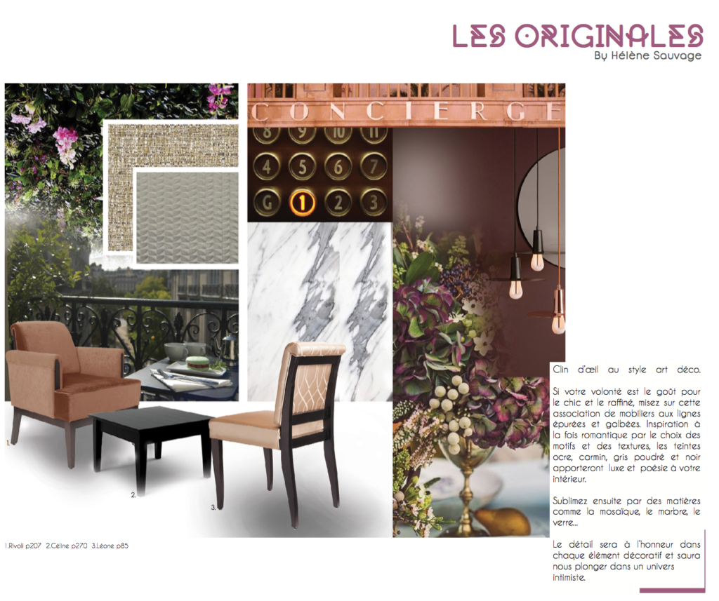 Planche inspiration décoHélène Sauvage