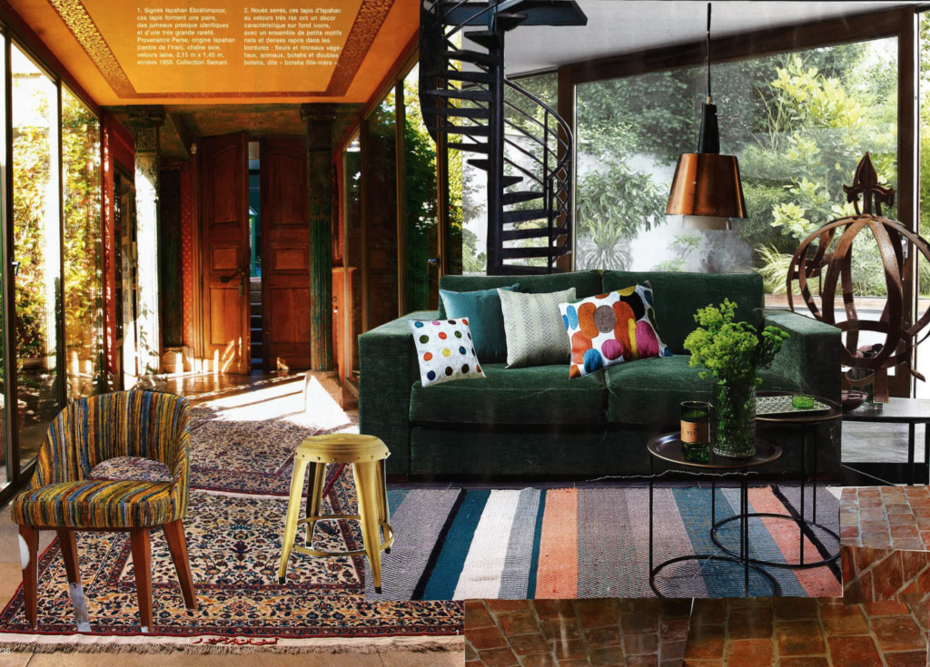 Planche d'ambiance déco