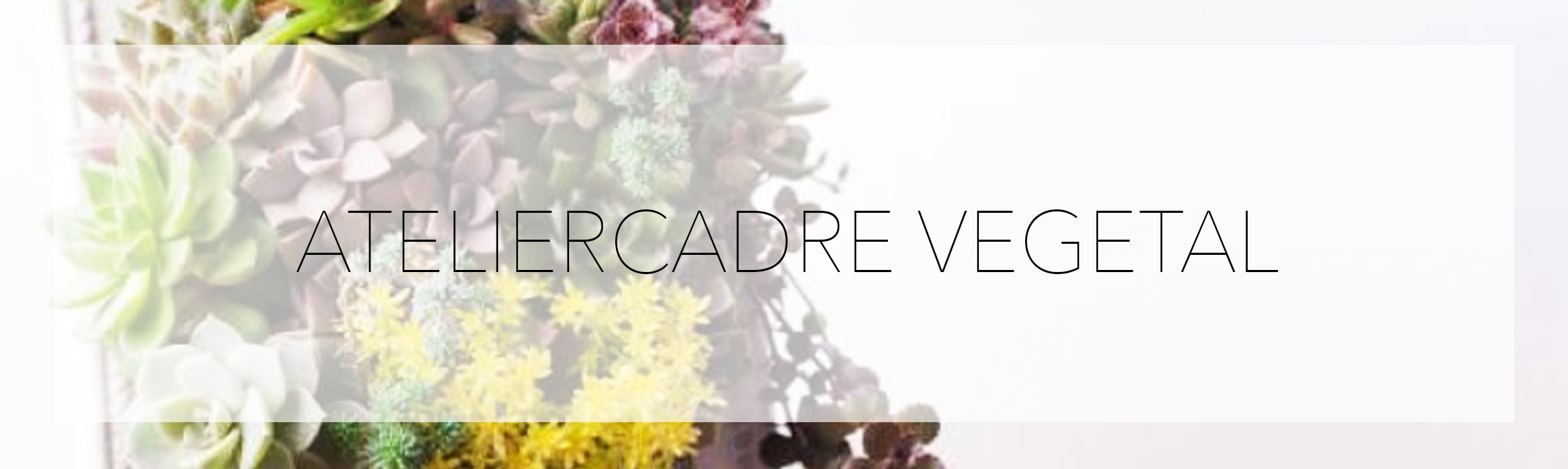atelier cadre vegetal salon creations savoir faire