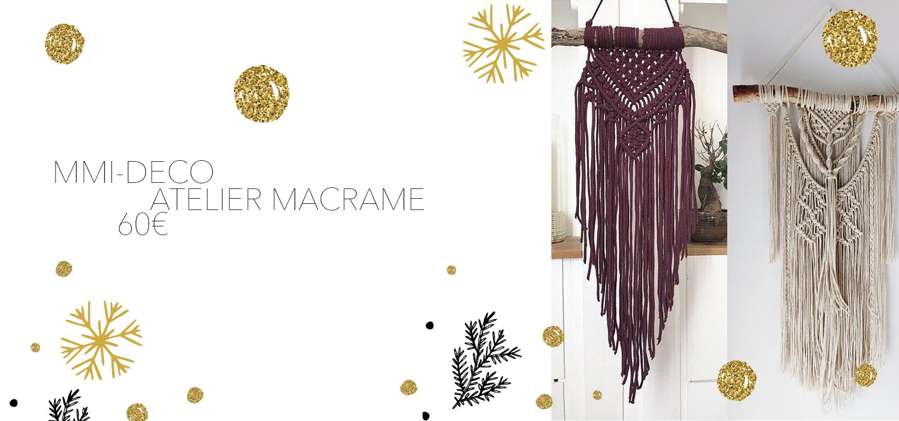 atelier macramé mmi deco