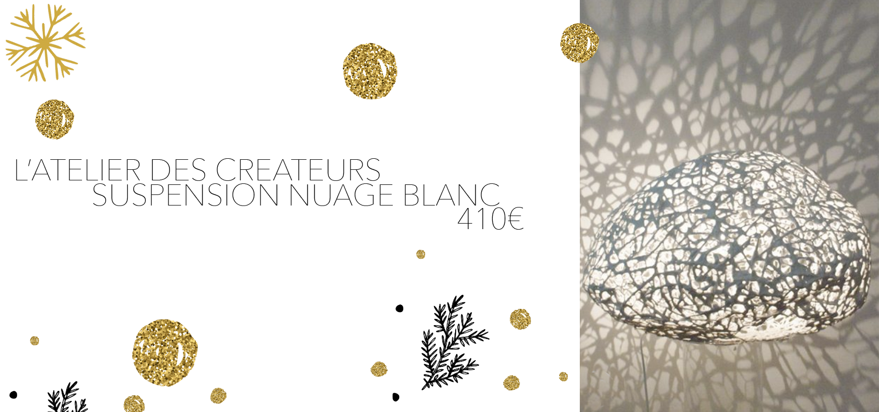 suspension nuage blanc atelier createurs