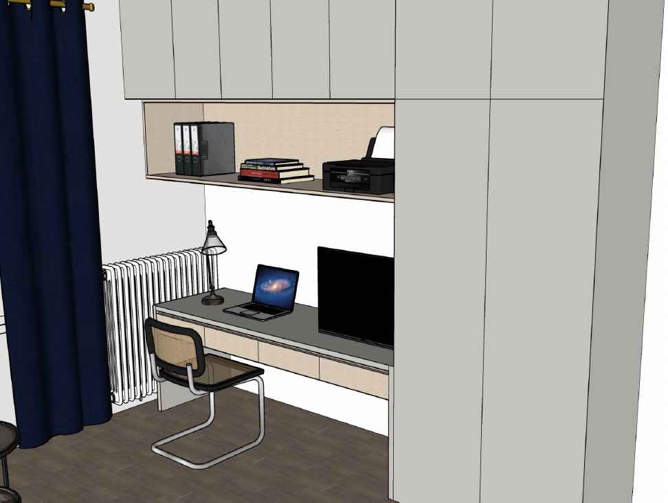 asnieres bureau 3D dose deco