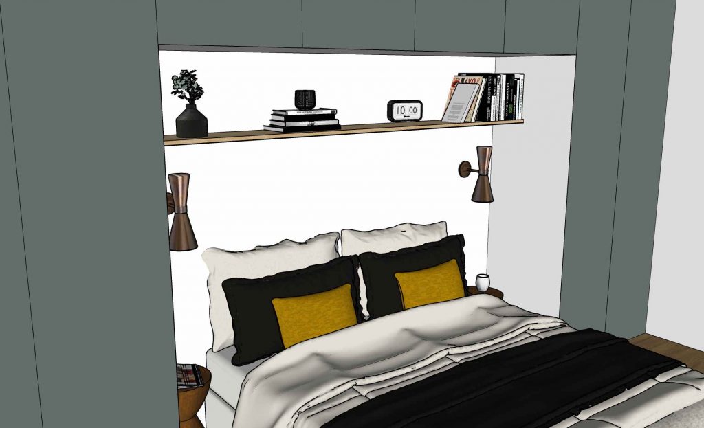 paris 10 chambre 3D dose deco